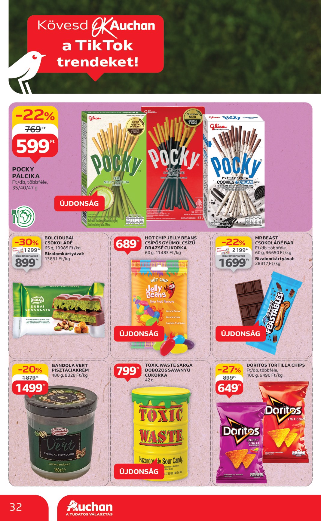 auchan - Auchan Hipermarket akciós újság, érvényes 06.12. - 06.18. - page: 32
