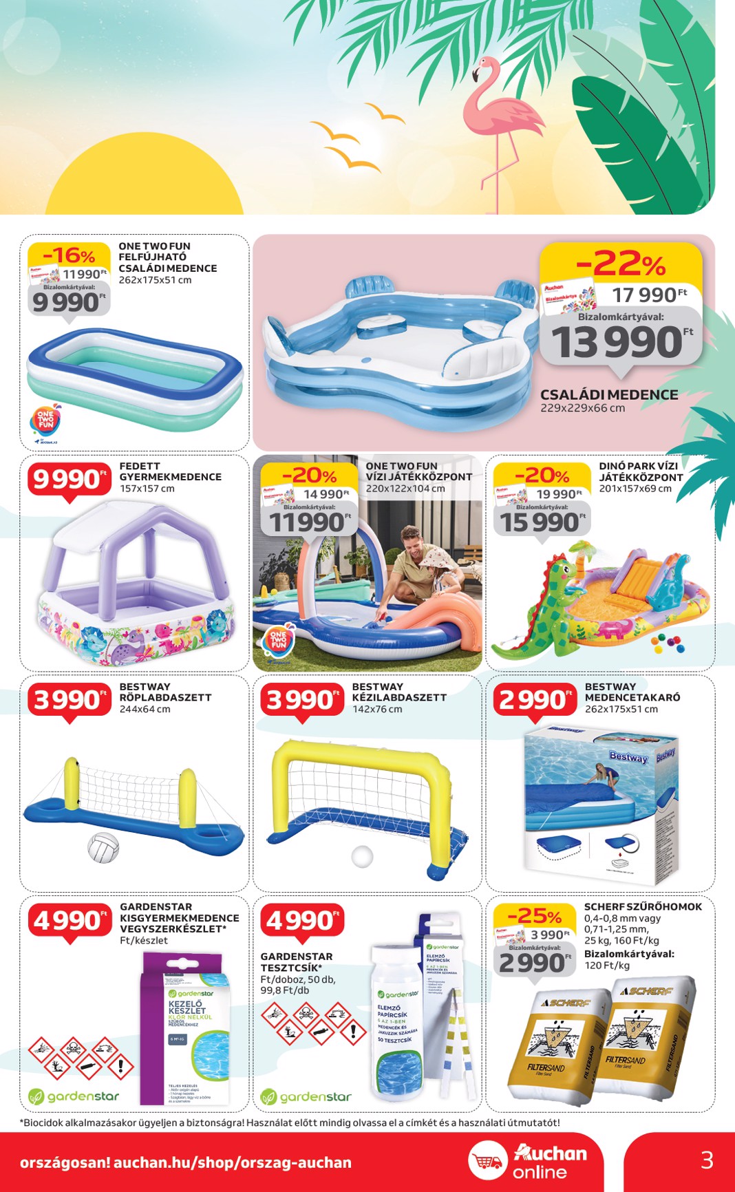 auchan - Auchan - Nyárkezdő ajánlataink akciós újság, érvényes 06.12. - 07.16. - page: 3