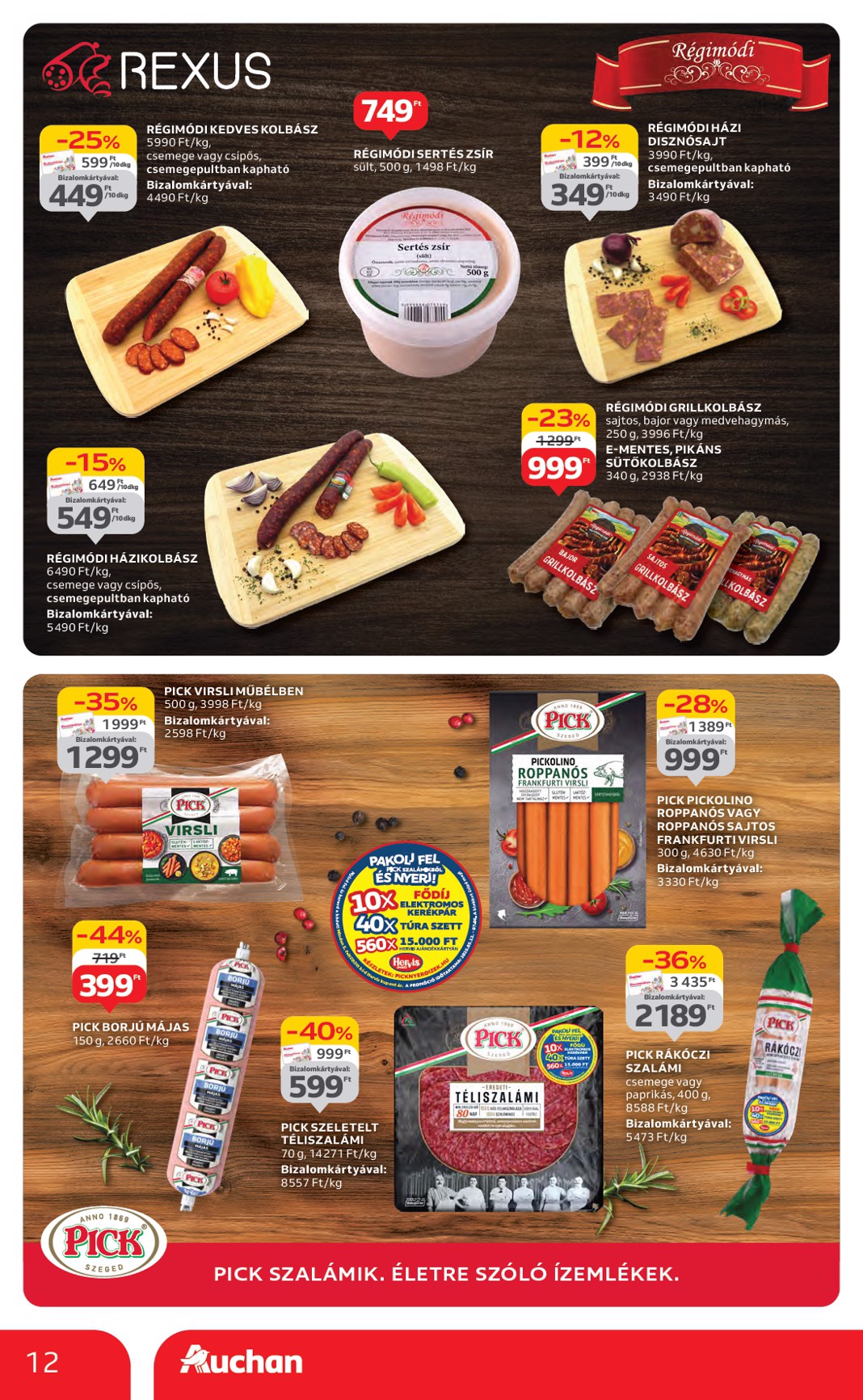 auchan - Auchan Hipermarket akciós újság, érvényes 06.19. - 06.25. - page: 12 auchan - Auchan Hipermarket akciós újság, érvényes 06.19. - 06.25. - page: 12