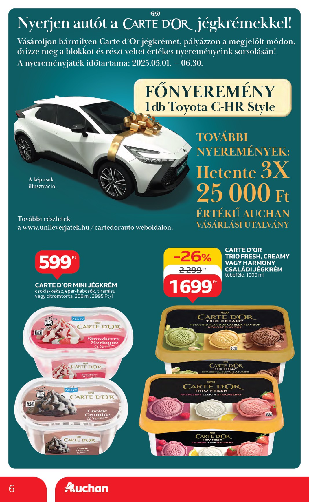auchan - Auchan Hipermarket akciós újság, érvényes 06.19. - 06.25. - page: 6 auchan - Auchan Hipermarket akciós újság, érvényes 06.19. - 06.25. - page: 6