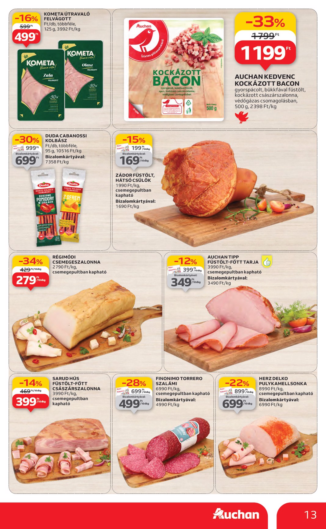 auchan - Auchan Hipermarket akciós újság, érvényes 06.19. - 06.25. - page: 13 auchan - Auchan Hipermarket akciós újság, érvényes 06.19. - 06.25. - page: 13