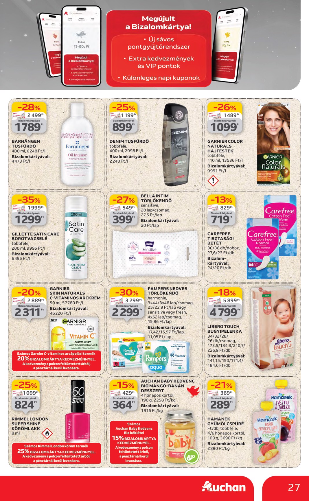 auchan - Auchan Hipermarket akciós újság, érvényes 06.19. - 06.25. - page: 27 auchan - Auchan Hipermarket akciós újság, érvényes 06.19. - 06.25. - page: 27