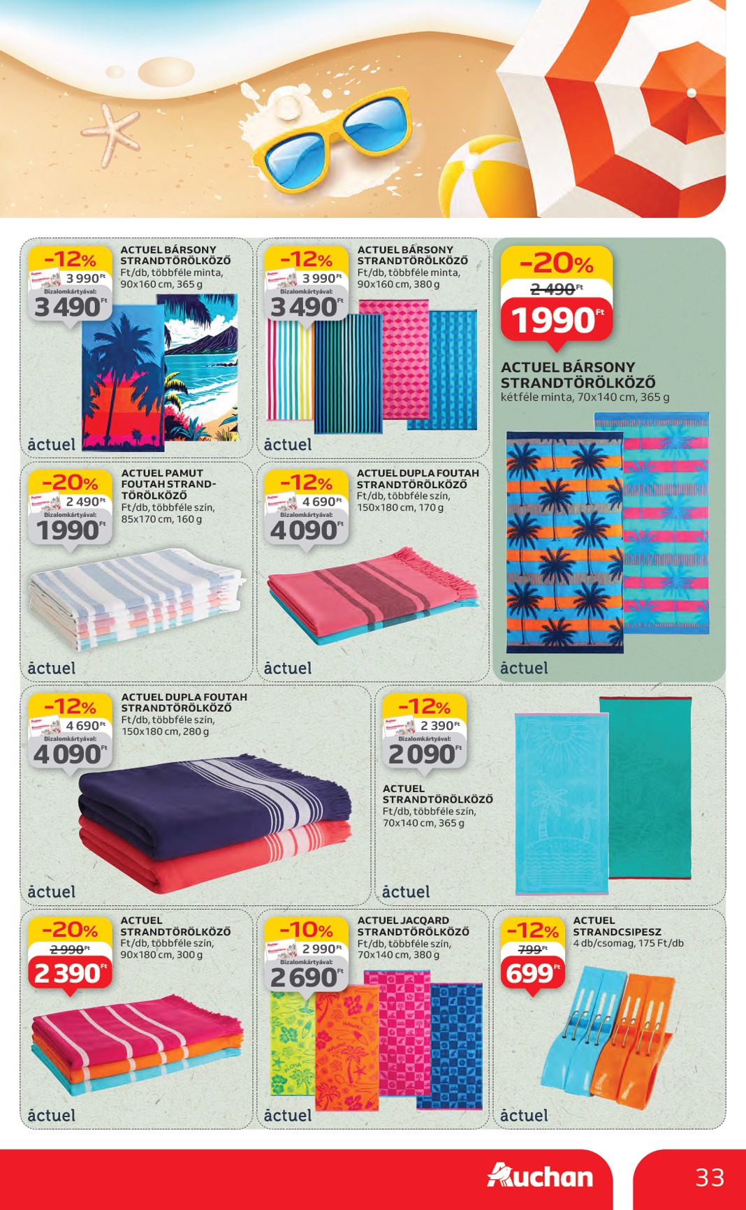 auchan - Auchan Hipermarket akciós újság, érvényes 06.19. - 06.25. - page: 33 auchan - Auchan Hipermarket akciós újság, érvényes 06.19. - 06.25. - page: 33
