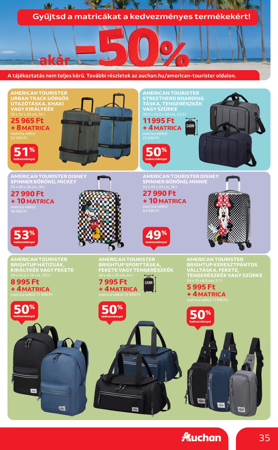 auchan - Auchan Hipermarket akciós újság, érvényes 06.19. - 06.25. - page: 35 auchan - Auchan Hipermarket akciós újság, érvényes 06.19. - 06.25. - page: 35