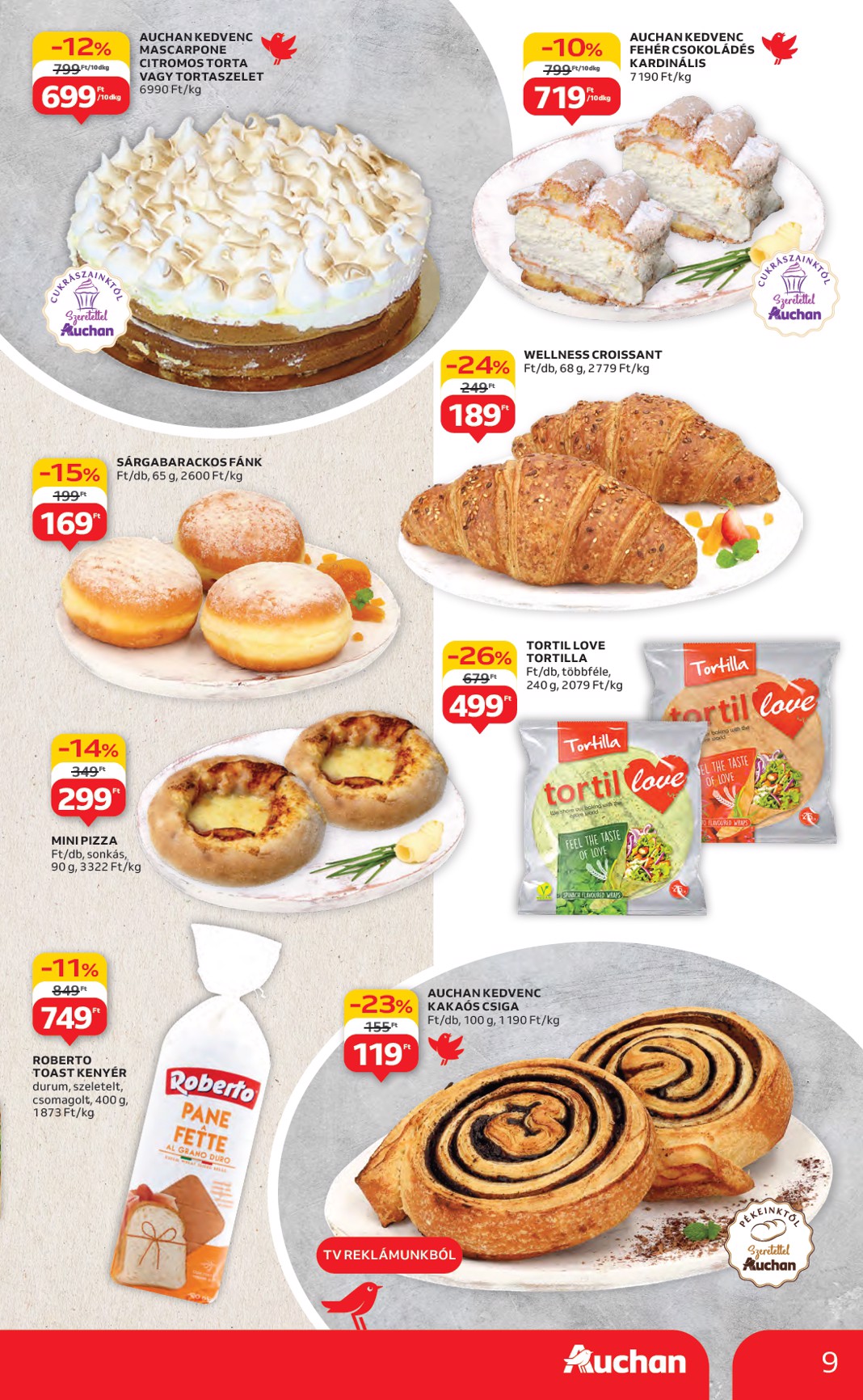 auchan - Auchan Hipermarket akciós újság, érvényes 06.19. - 06.25. - page: 9 auchan - Auchan Hipermarket akciós újság, érvényes 06.19. - 06.25. - page: 9