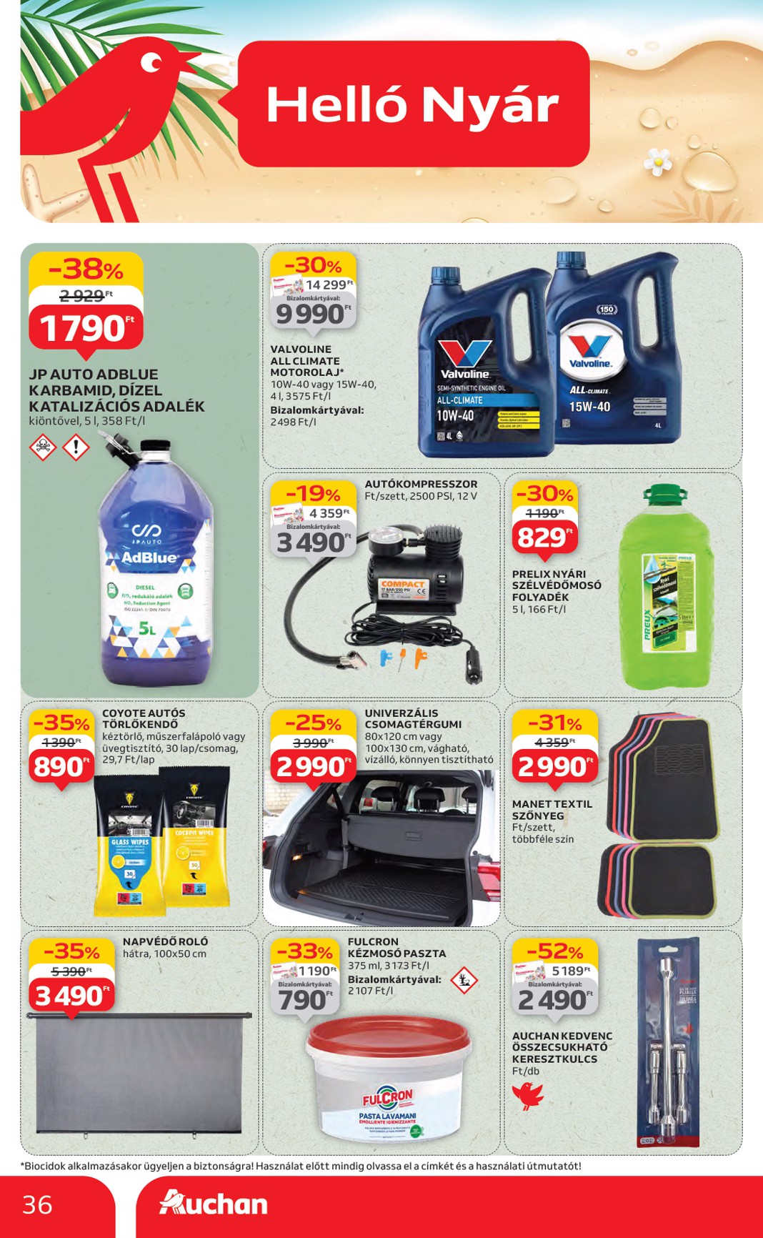 auchan - Auchan Hipermarket akciós újság, érvényes 06.19. - 06.25. - page: 36 auchan - Auchan Hipermarket akciós újság, érvényes 06.19. - 06.25. - page: 36
