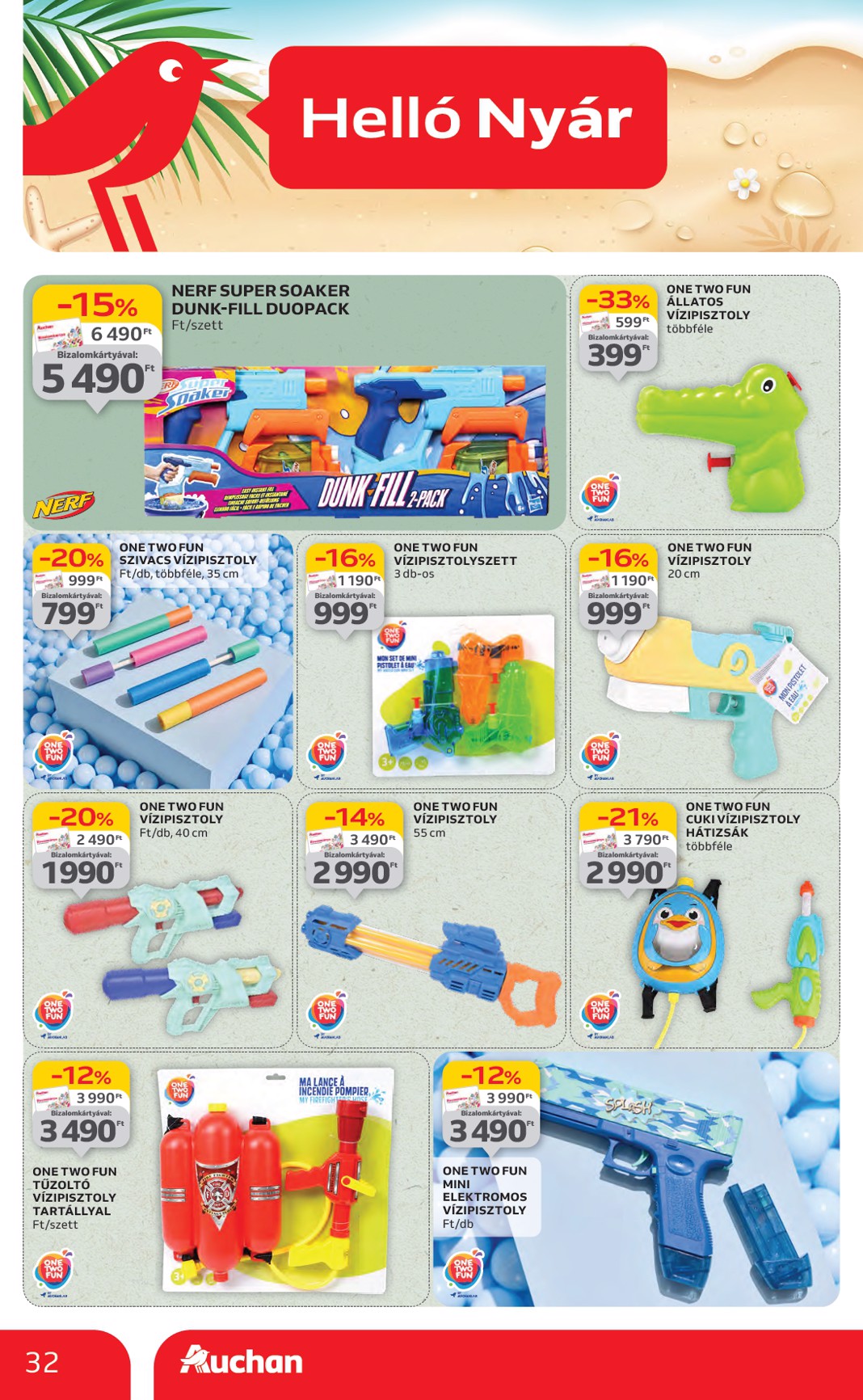 auchan - Auchan Hipermarket akciós újság, érvényes 06.19. - 06.25. - page: 32 auchan - Auchan Hipermarket akciós újság, érvényes 06.19. - 06.25. - page: 32