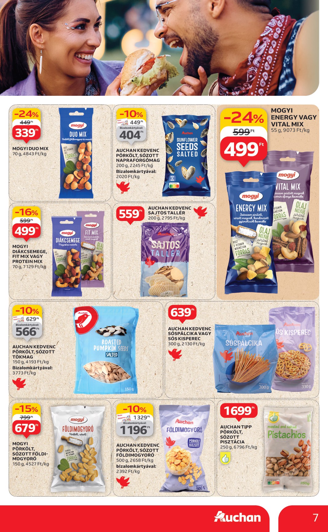 auchan - Auchan - Kerti parti ajánlataink akciós újság, érvényes 06.19. - 07.02. - page: 7