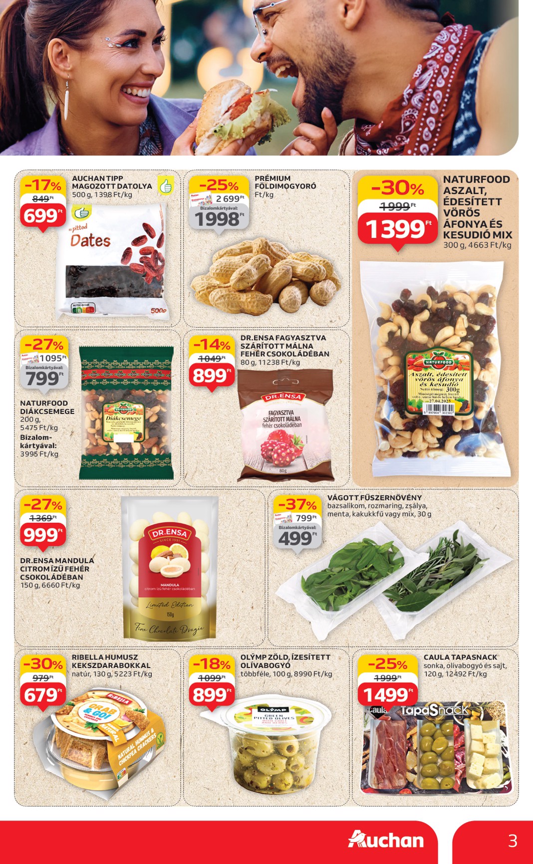 auchan - Auchan - Kerti parti ajánlataink akciós újság, érvényes 06.19. - 07.02. - page: 3