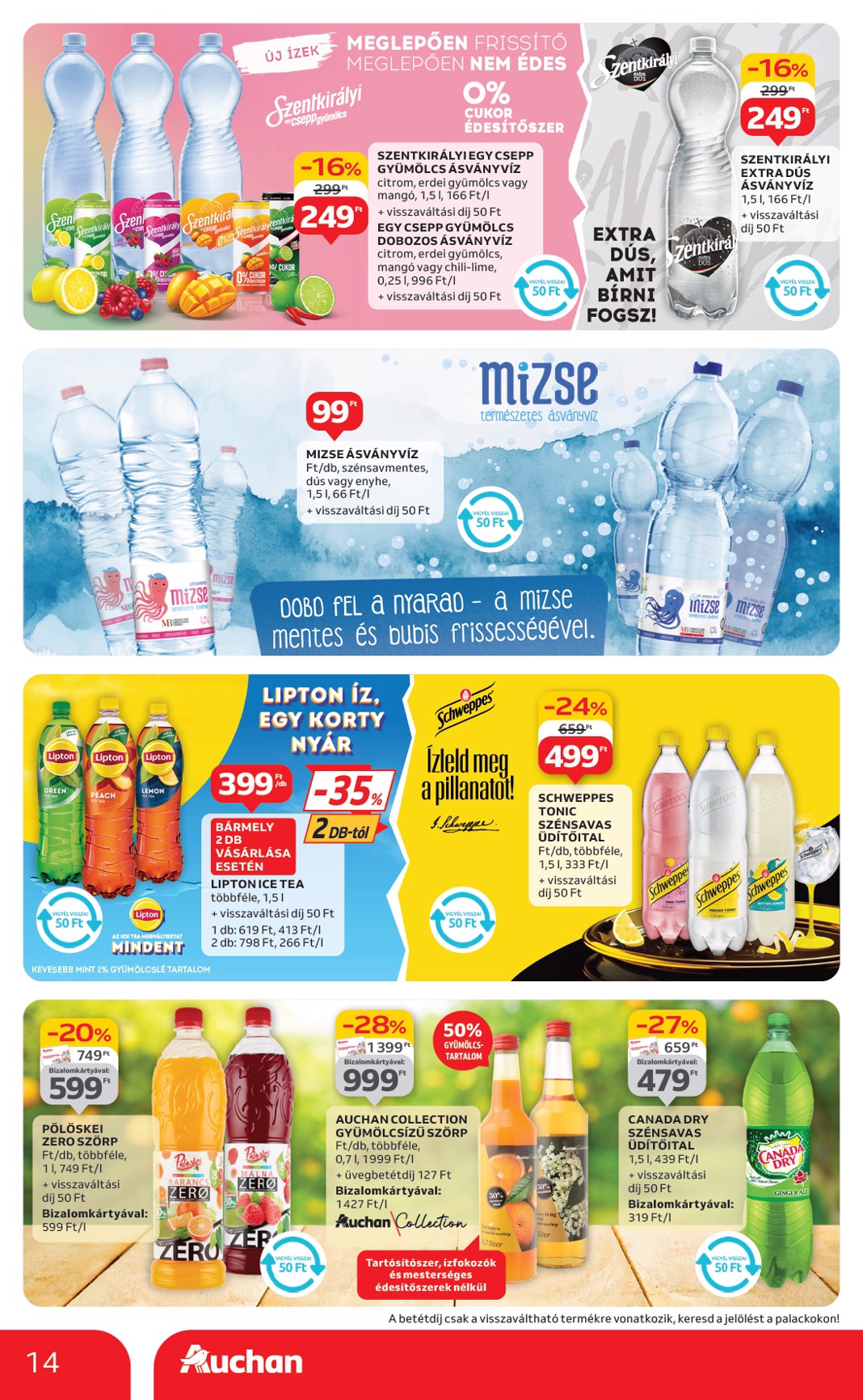 auchan - Auchan - Kerti parti ajánlataink akciós újság, érvényes 06.19. - 07.02. - page: 14