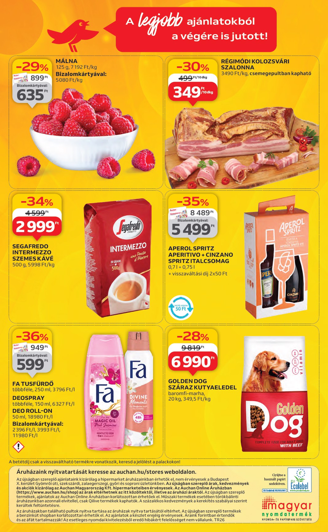 auchan - Auchan - Hipermarket akciós újság, érvényes 06.26. - 07.02. - page: 64 auchan - Auchan - Hipermarket akciós újság, érvényes 06.26. - 07.02. - page: 64