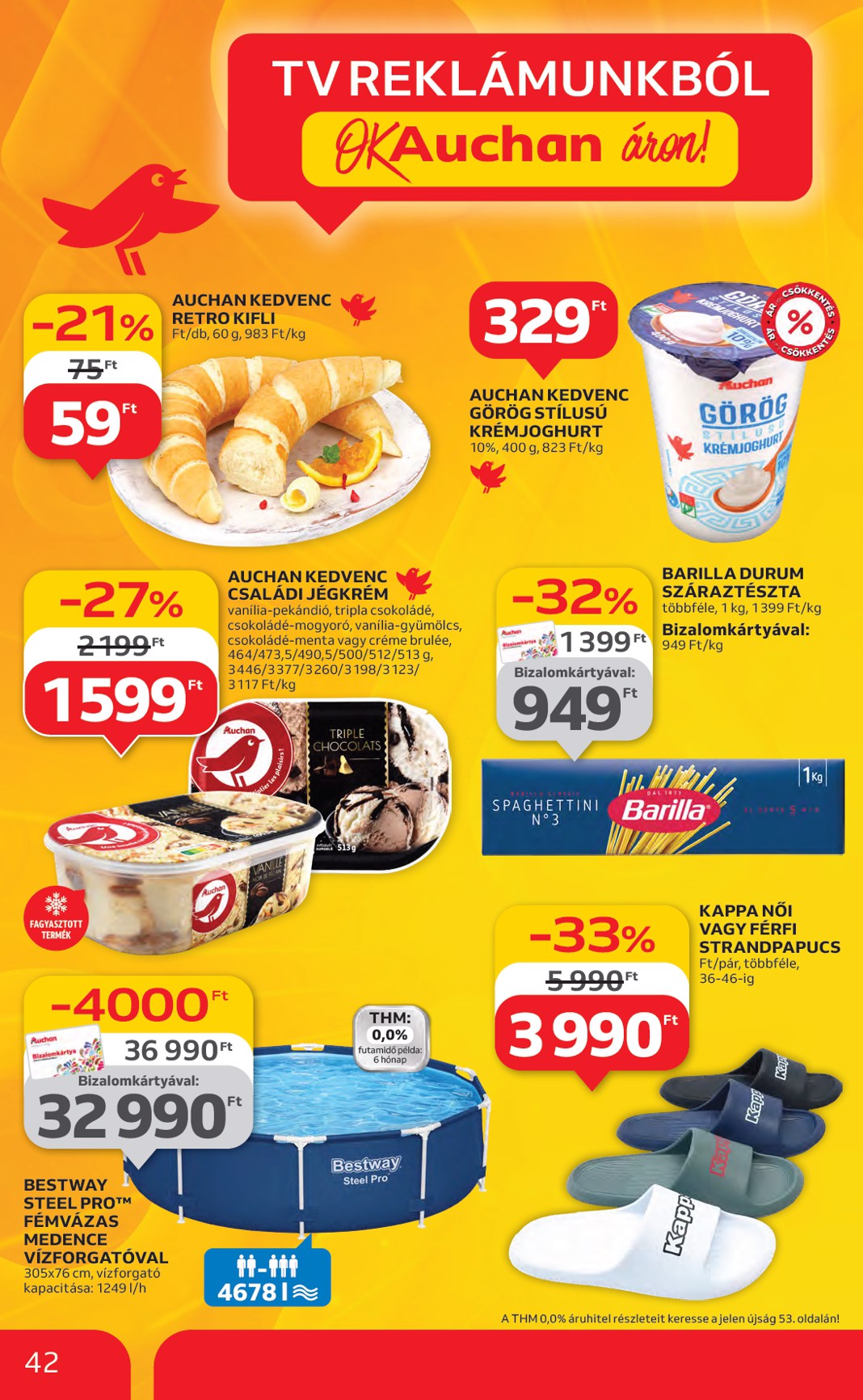 auchan - Auchan - Hipermarket akciós újság, érvényes 06.26. - 07.02. - page: 42 auchan - Auchan - Hipermarket akciós újság, érvényes 06.26. - 07.02. - page: 42