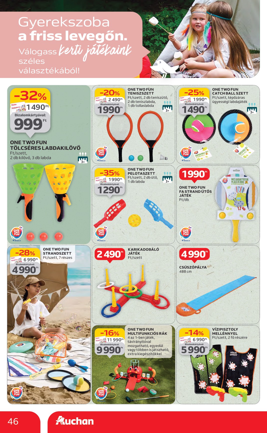 auchan - Auchan - Hipermarket akciós újság, érvényes 06.26. - 07.02. - page: 46 auchan - Auchan - Hipermarket akciós újság, érvényes 06.26. - 07.02. - page: 46