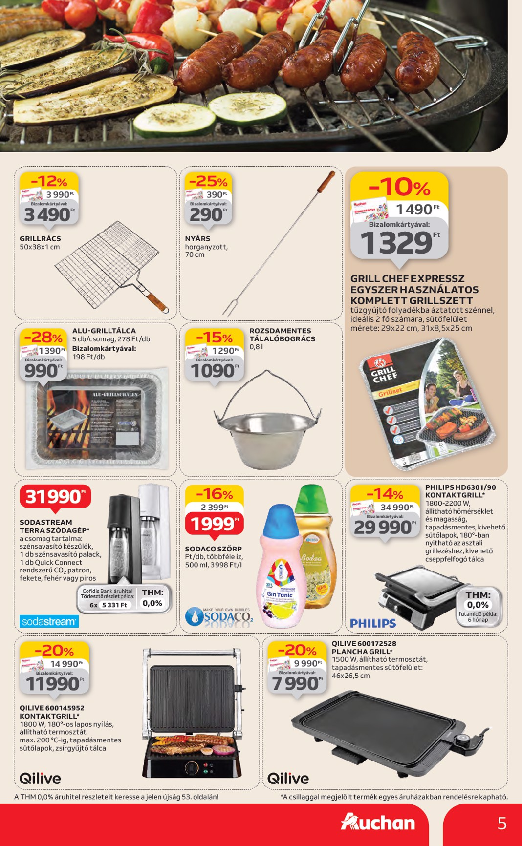 auchan - Auchan - Hipermarket akciós újság, érvényes 06.26. - 07.02. - page: 5 auchan - Auchan - Hipermarket akciós újság, érvényes 06.26. - 07.02. - page: 5