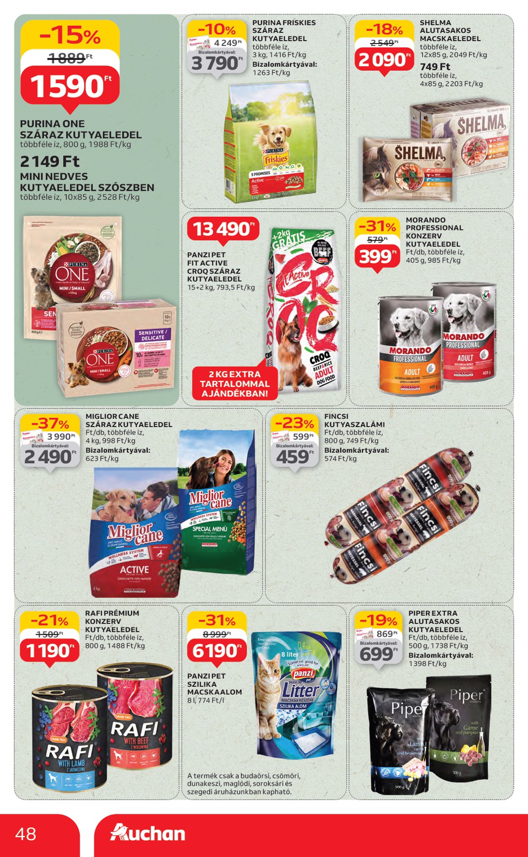 auchan - Auchan - Hipermarket akciós újság, érvényes 06.26. - 07.02. - page: 48 auchan - Auchan - Hipermarket akciós újság, érvényes 06.26. - 07.02. - page: 48