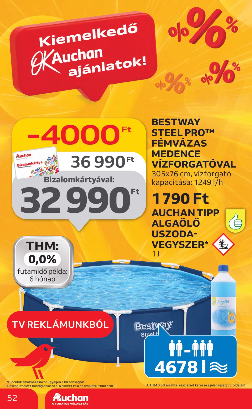 auchan - Auchan - Hipermarket akciós újság, érvényes 06.26. - 07.02. - page: 52 auchan - Auchan - Hipermarket akciós újság, érvényes 06.26. - 07.02. - page: 52