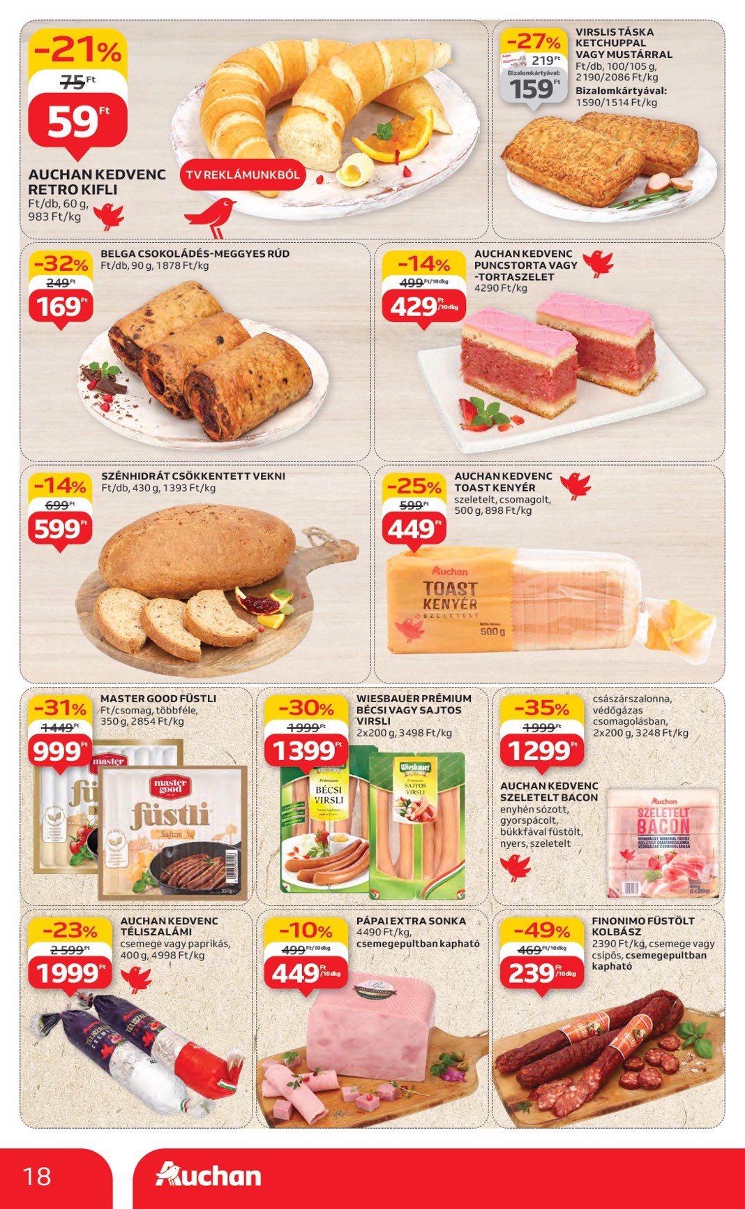 auchan - Auchan - Hipermarket akciós újság, érvényes 06.26. - 07.02. - page: 18 auchan - Auchan - Hipermarket akciós újság, érvényes 06.26. - 07.02. - page: 18