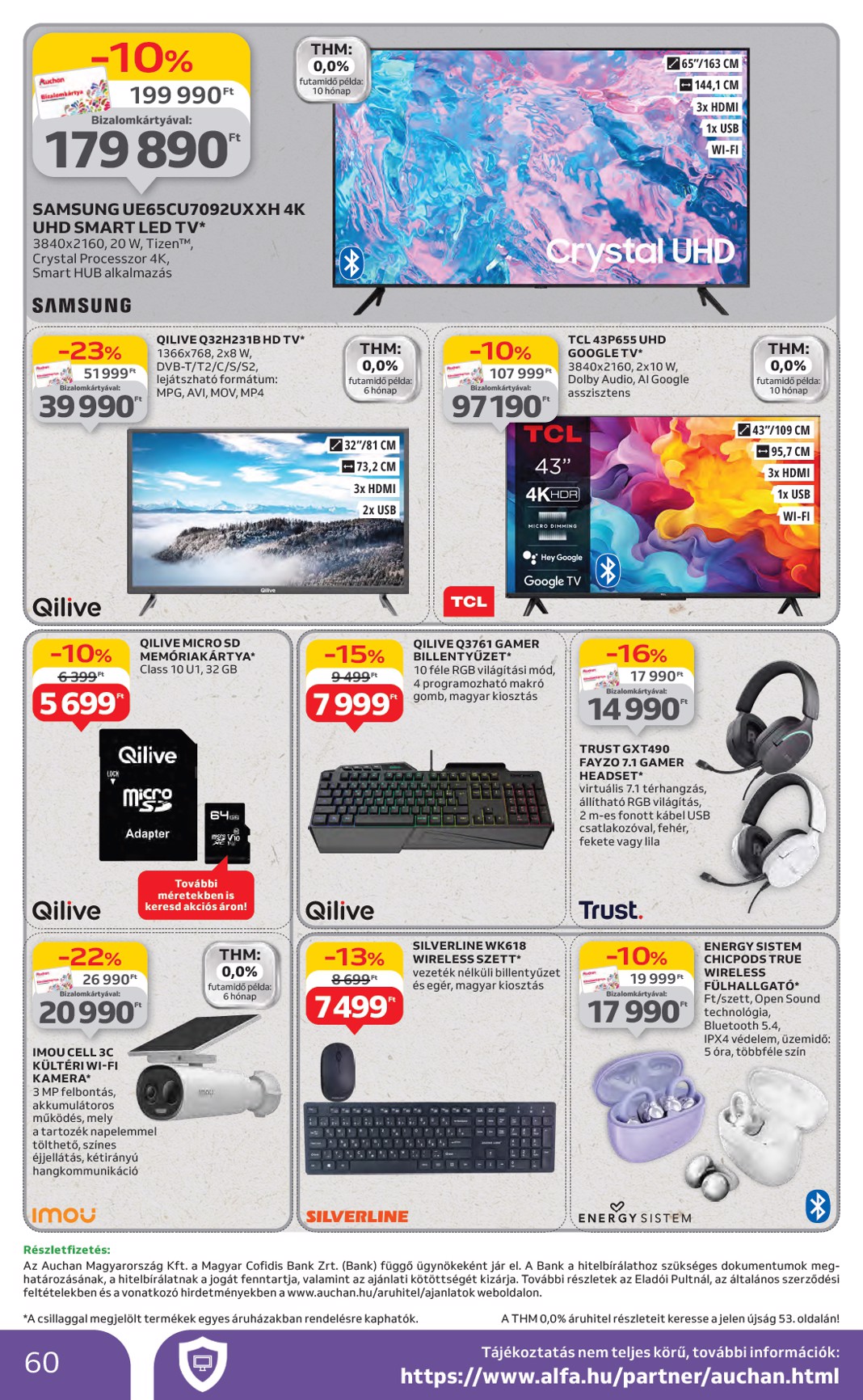 auchan - Auchan - Hipermarket akciós újság, érvényes 06.26. - 07.02. - page: 60 auchan - Auchan - Hipermarket akciós újság, érvényes 06.26. - 07.02. - page: 60