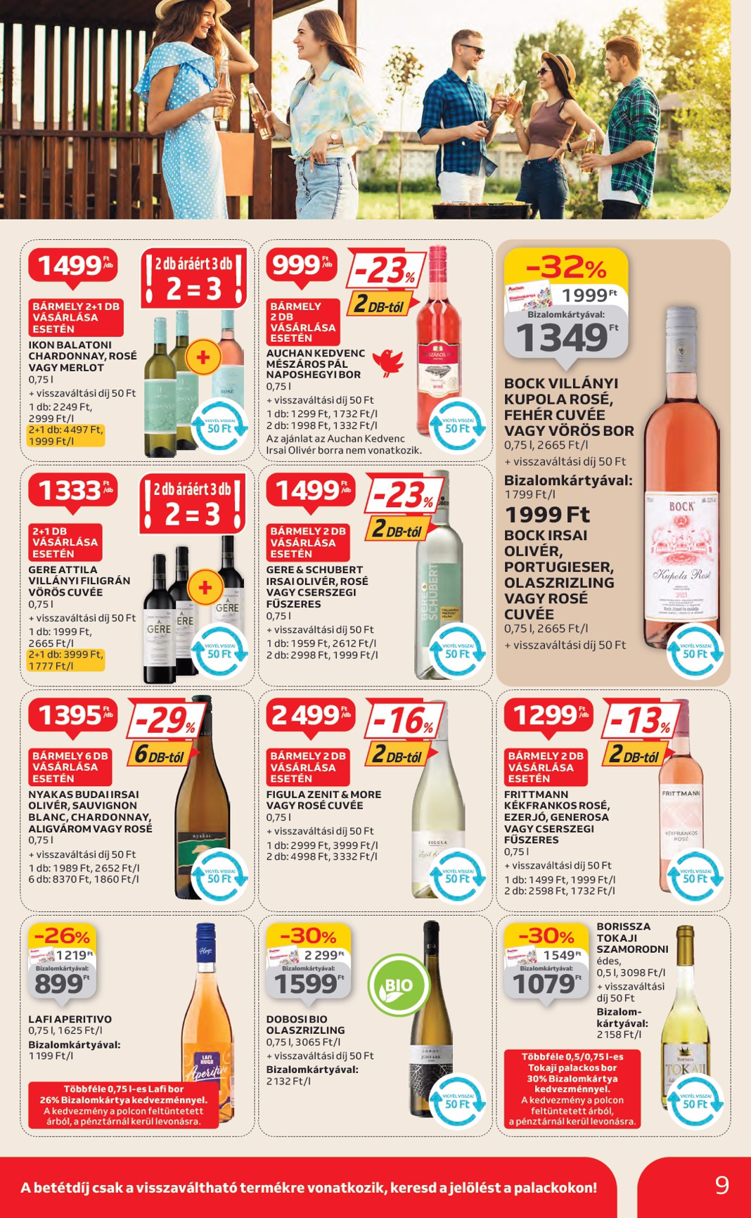 auchan - Auchan - Hipermarket akciós újság, érvényes 06.26. - 07.02. - page: 9 auchan - Auchan - Hipermarket akciós újság, érvényes 06.26. - 07.02. - page: 9
