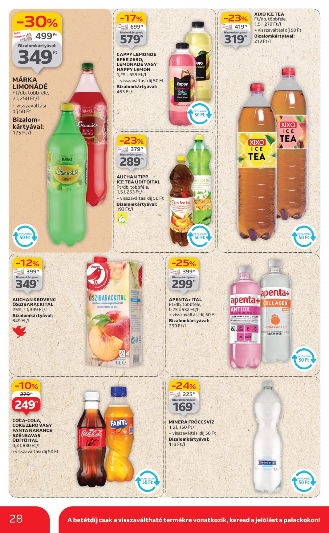 auchan - Auchan - Hipermarket akciós újság, érvényes 06.26. - 07.02. - page: 28 auchan - Auchan - Hipermarket akciós újság, érvényes 06.26. - 07.02. - page: 28