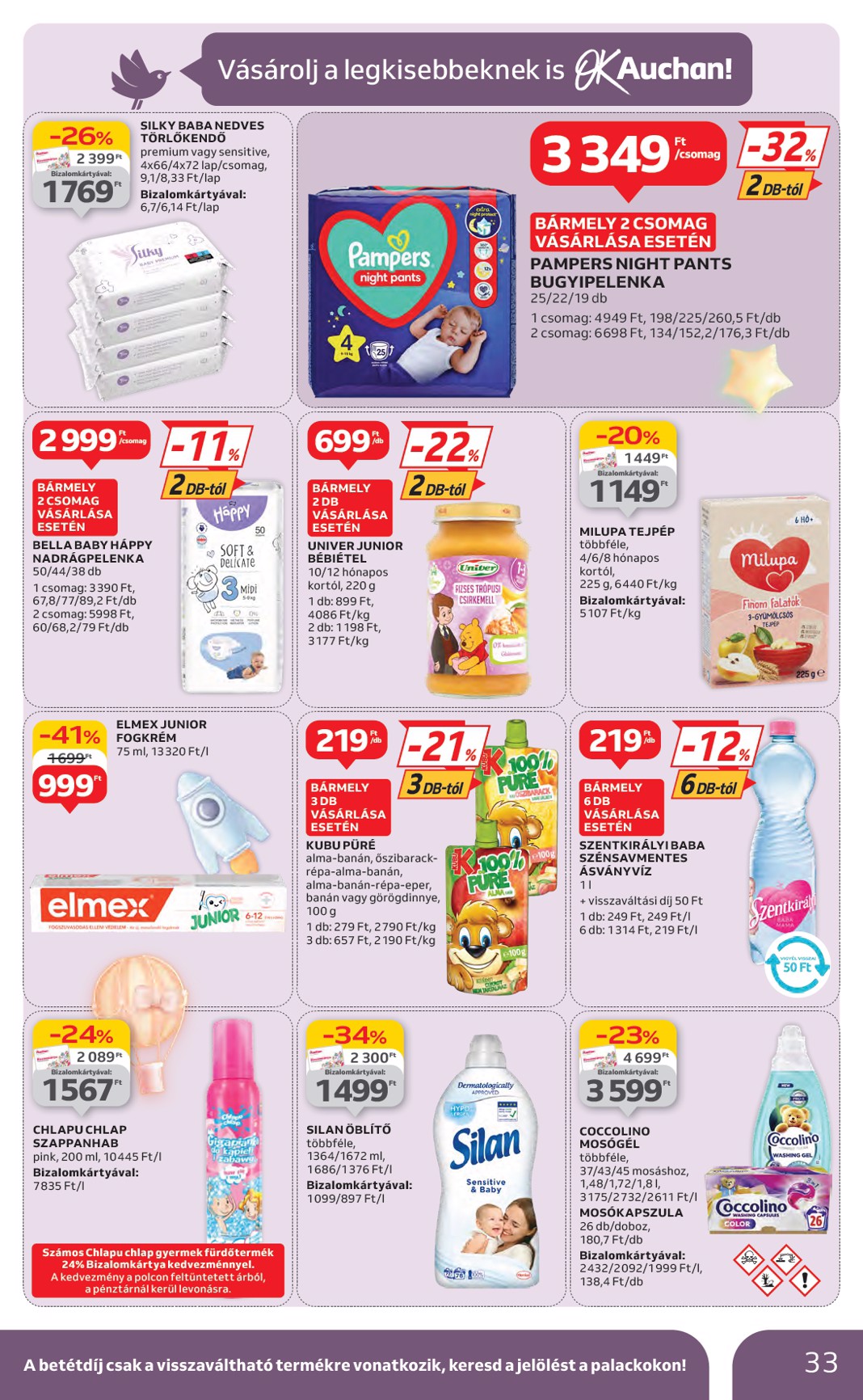 auchan - Auchan - Hipermarket akciós újság, érvényes 06.26. - 07.02. - page: 33 auchan - Auchan - Hipermarket akciós újság, érvényes 06.26. - 07.02. - page: 33