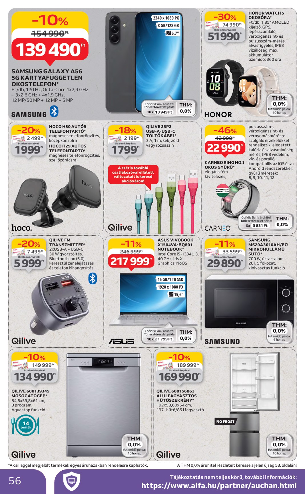 auchan - Auchan - Hipermarket akciós újság, érvényes 06.26. - 07.02. - page: 56 auchan - Auchan - Hipermarket akciós újság, érvényes 06.26. - 07.02. - page: 56