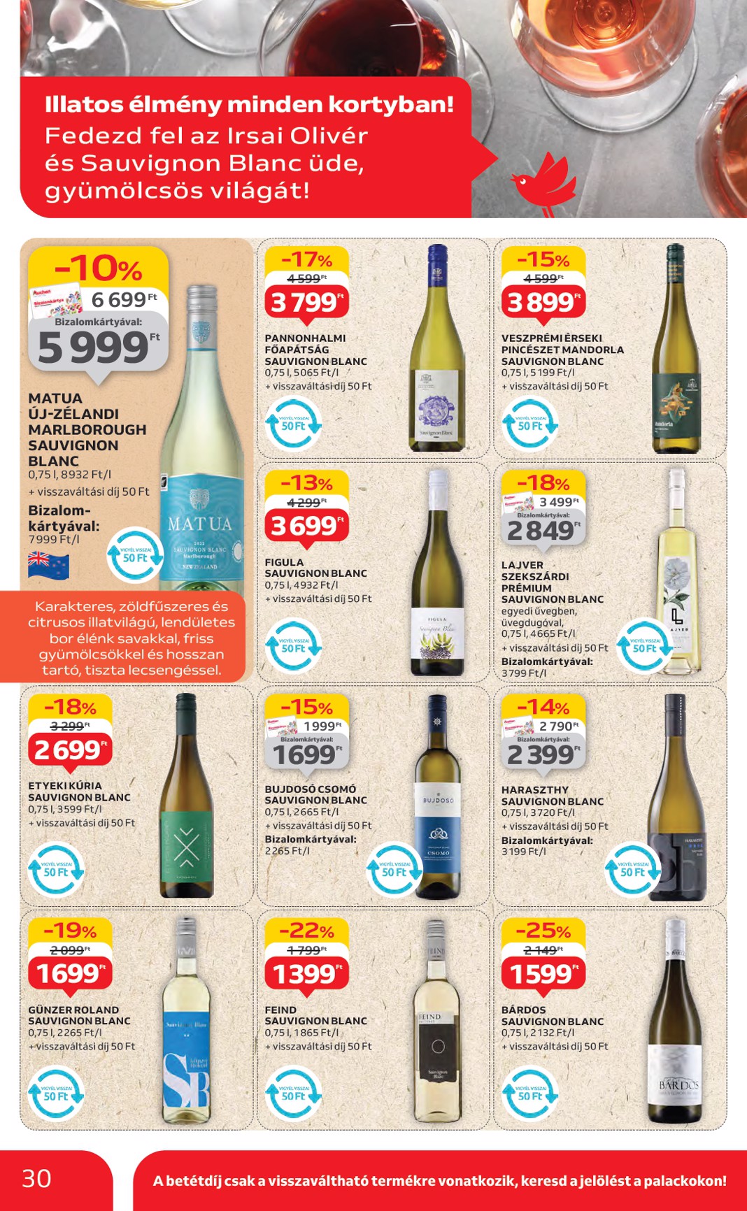 auchan - Auchan - Hipermarket akciós újság, érvényes 06.26. - 07.02. - page: 30 auchan - Auchan - Hipermarket akciós újság, érvényes 06.26. - 07.02. - page: 30