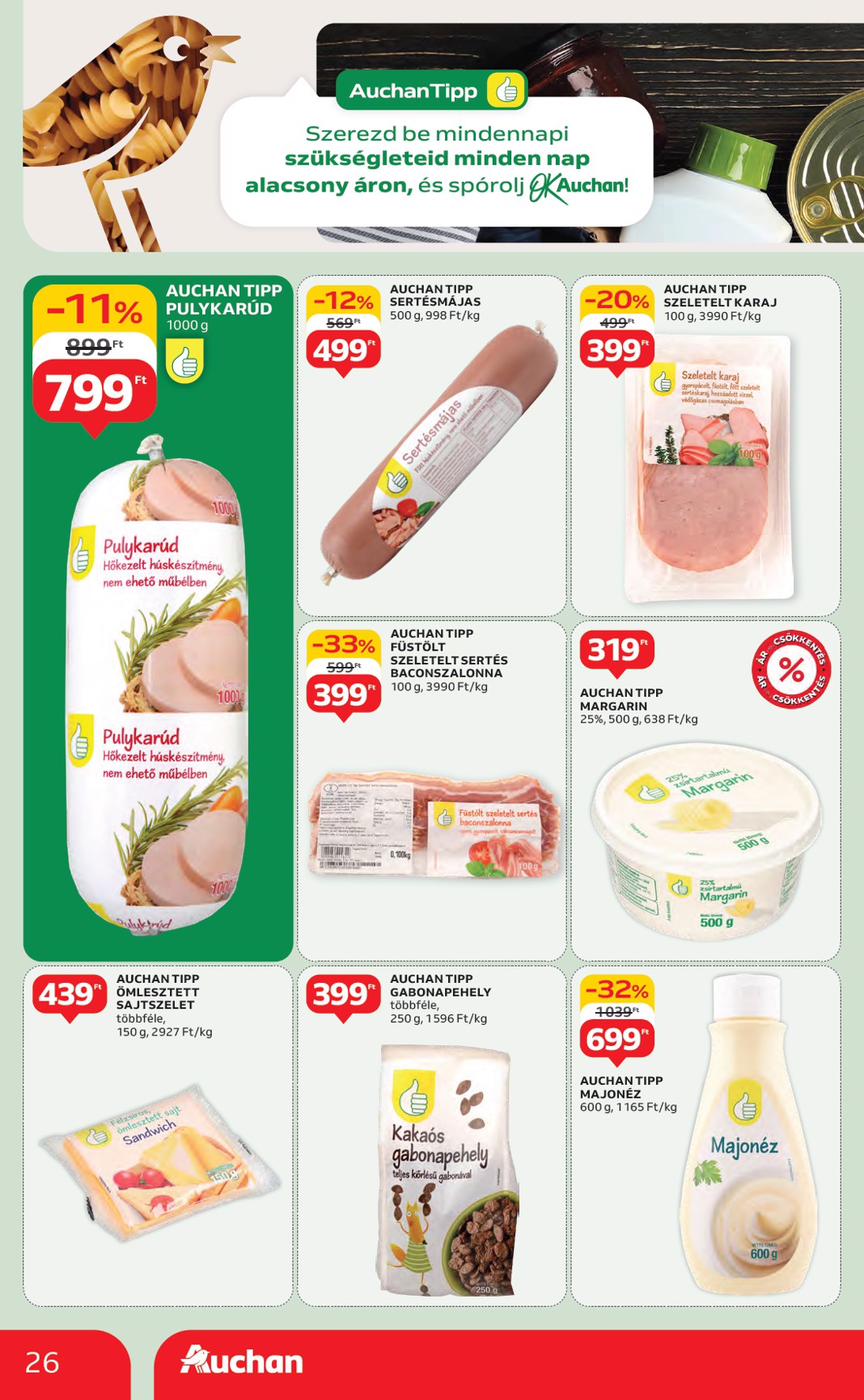 auchan - Auchan - Hipermarket akciós újság, érvényes 06.26. - 07.02. - page: 26 auchan - Auchan - Hipermarket akciós újság, érvényes 06.26. - 07.02. - page: 26