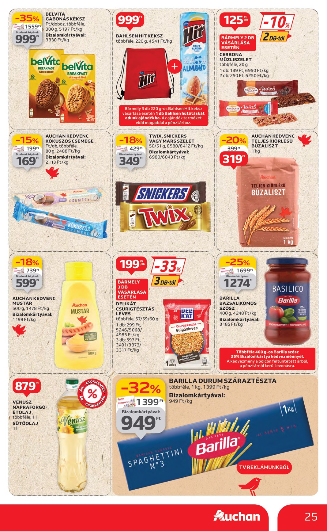 auchan - Auchan - Hipermarket akciós újság, érvényes 06.26. - 07.02. - page: 25 auchan - Auchan - Hipermarket akciós újság, érvényes 06.26. - 07.02. - page: 25