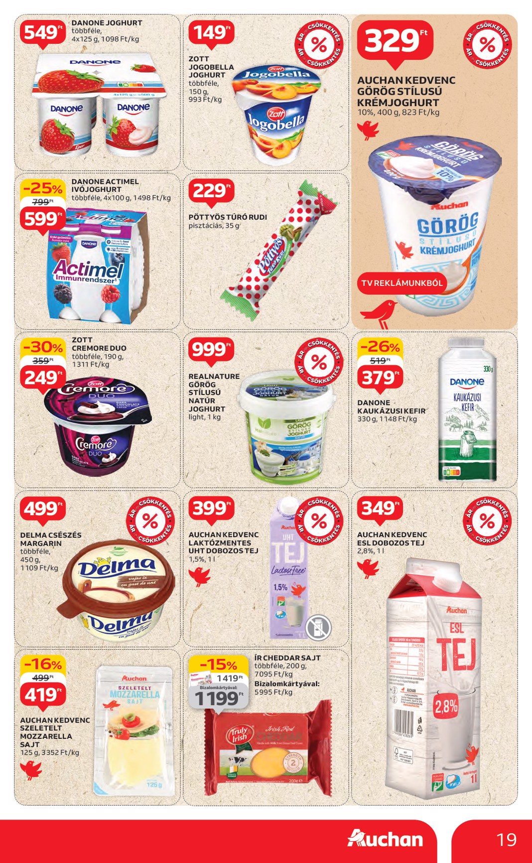 auchan - Auchan - Hipermarket akciós újság, érvényes 06.26. - 07.02. - page: 19 auchan - Auchan - Hipermarket akciós újság, érvényes 06.26. - 07.02. - page: 19