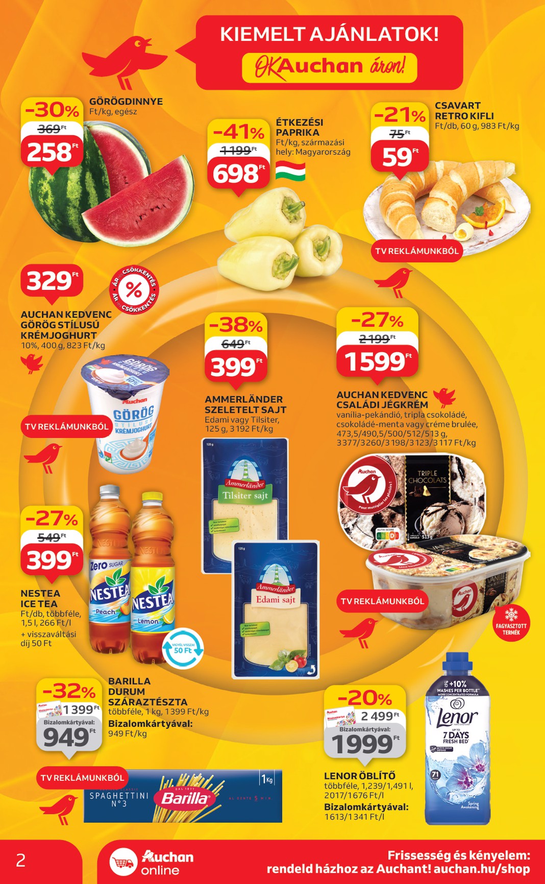 auchan - Auchan - Szupermarket akciós újság, érvényes 06.26. - 07.02. - page: 2