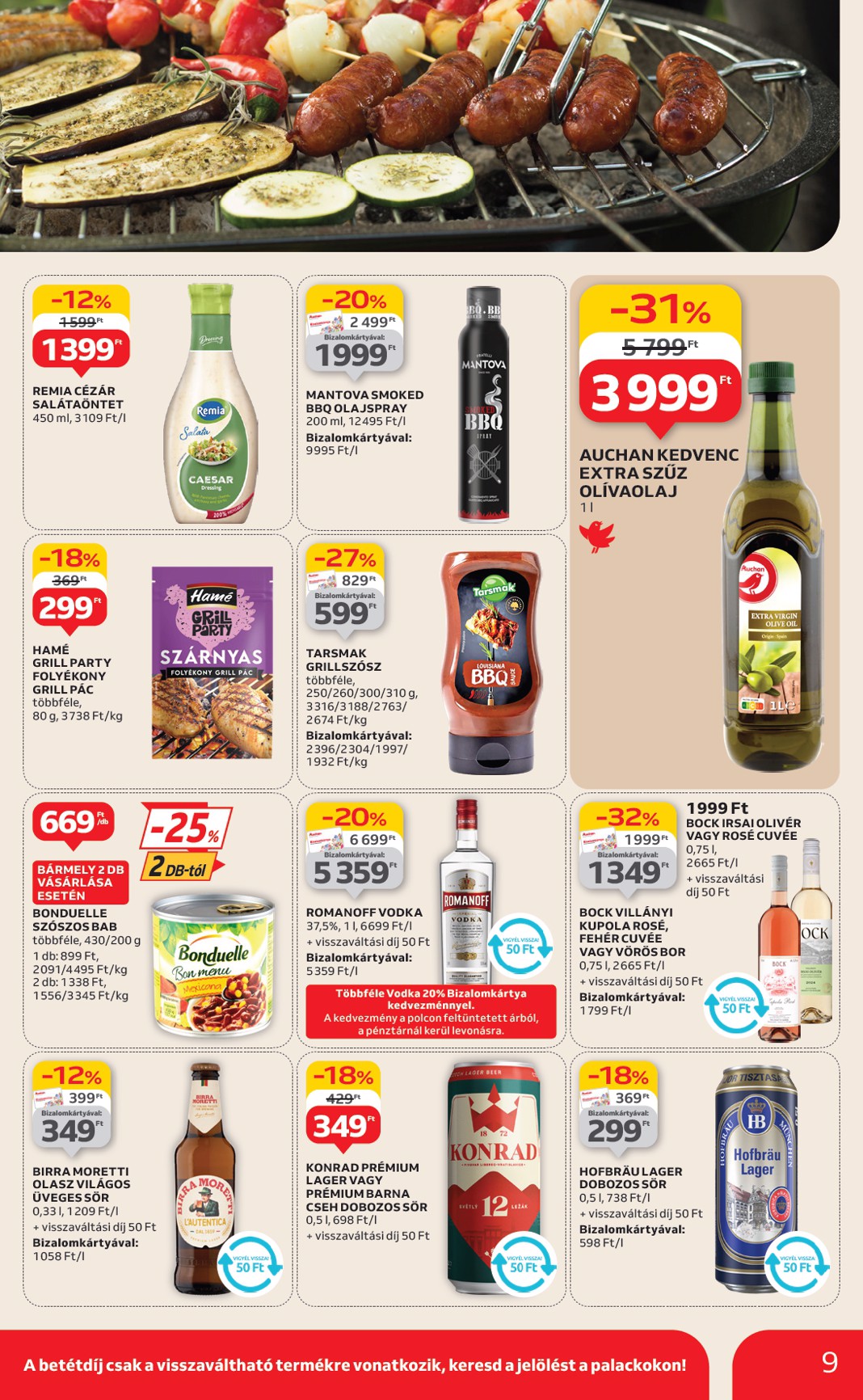 auchan - Auchan - Szupermarket akciós újság, érvényes 06.26. - 07.02. - page: 9