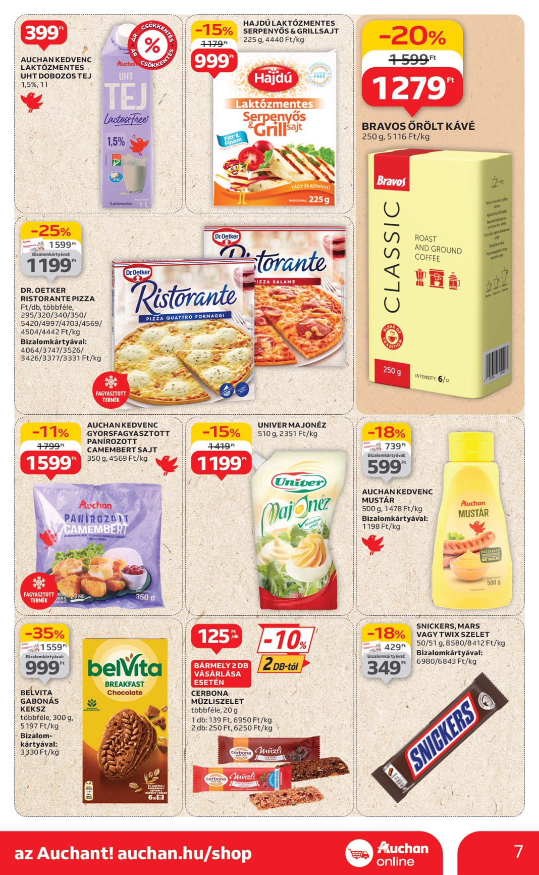auchan - Auchan - Szupermarket akciós újság, érvényes 06.26. - 07.02. - page: 7