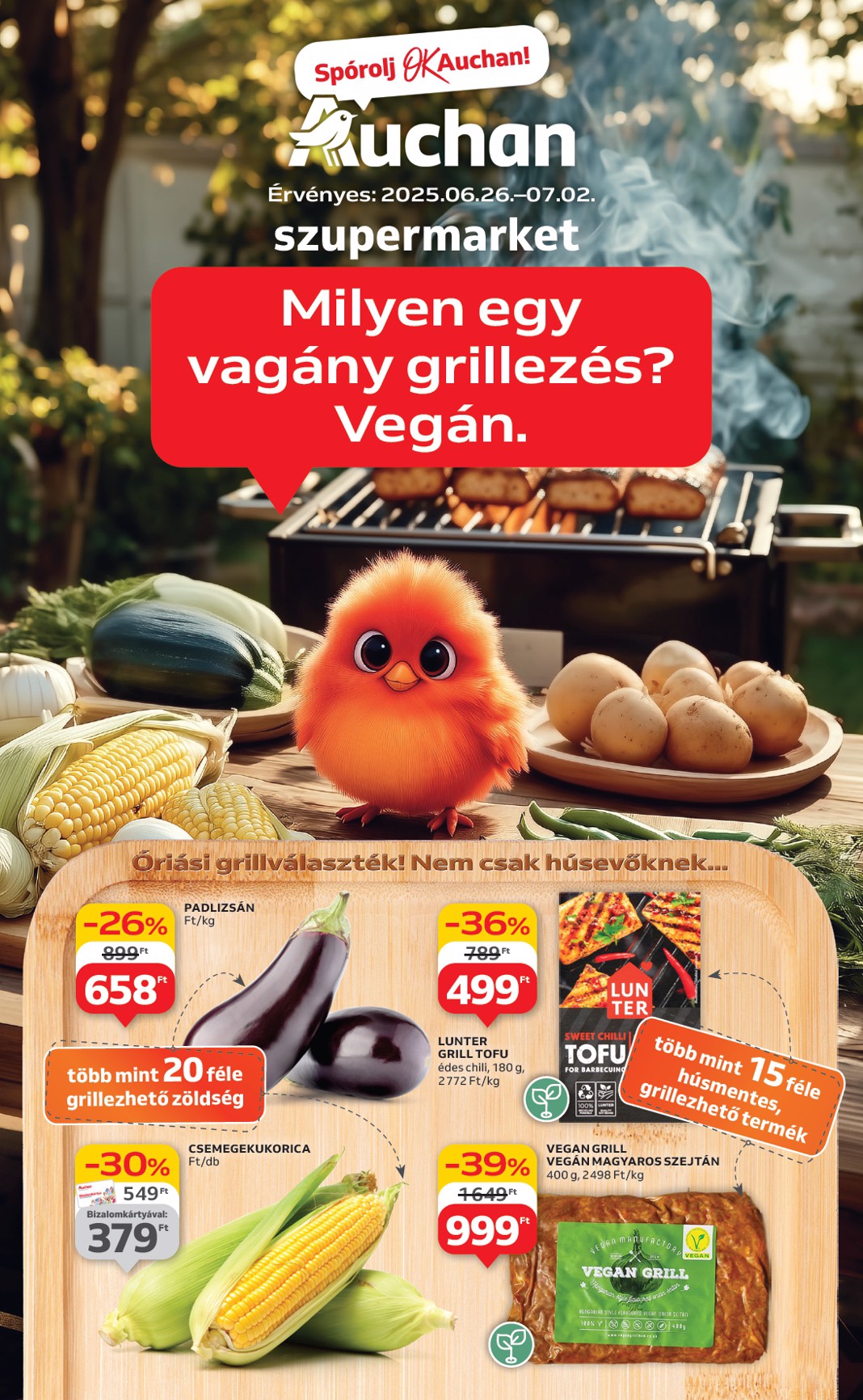 auchan - Auchan - Szupermarket akciós újság, érvényes 06.26. - 07.02.