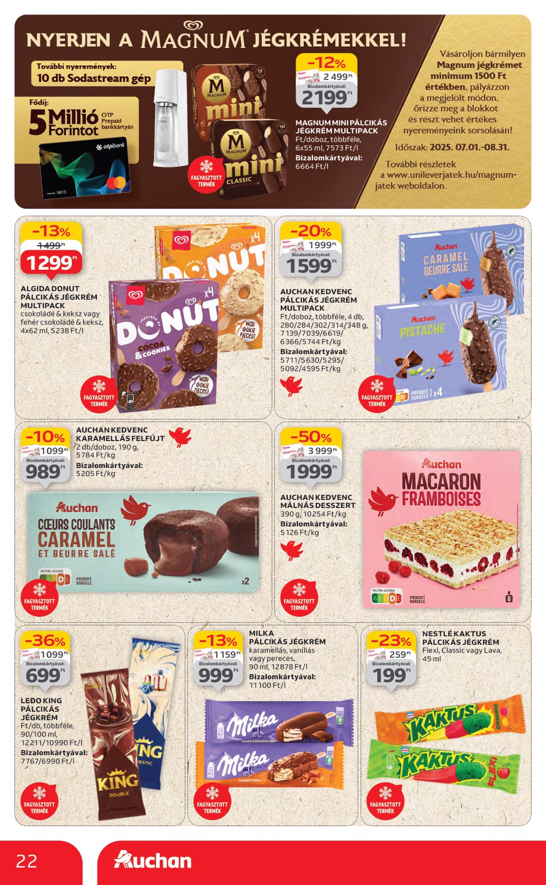 auchan - Auchan Hipermarket akciós újság, érvényes 07.03. - 07.09. - page: 22 auchan - Auchan Hipermarket akciós újság, érvényes 07.03. - 07.09. - page: 22