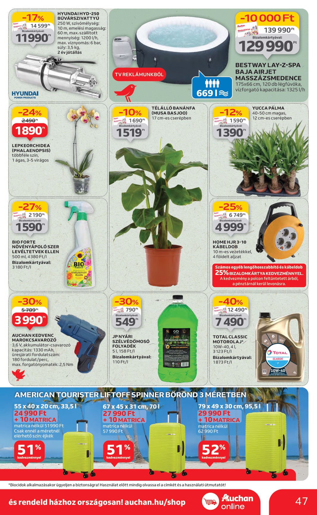 auchan - Auchan Hipermarket akciós újság, érvényes 07.03. - 07.09. - page: 47 auchan - Auchan Hipermarket akciós újság, érvényes 07.03. - 07.09. - page: 47