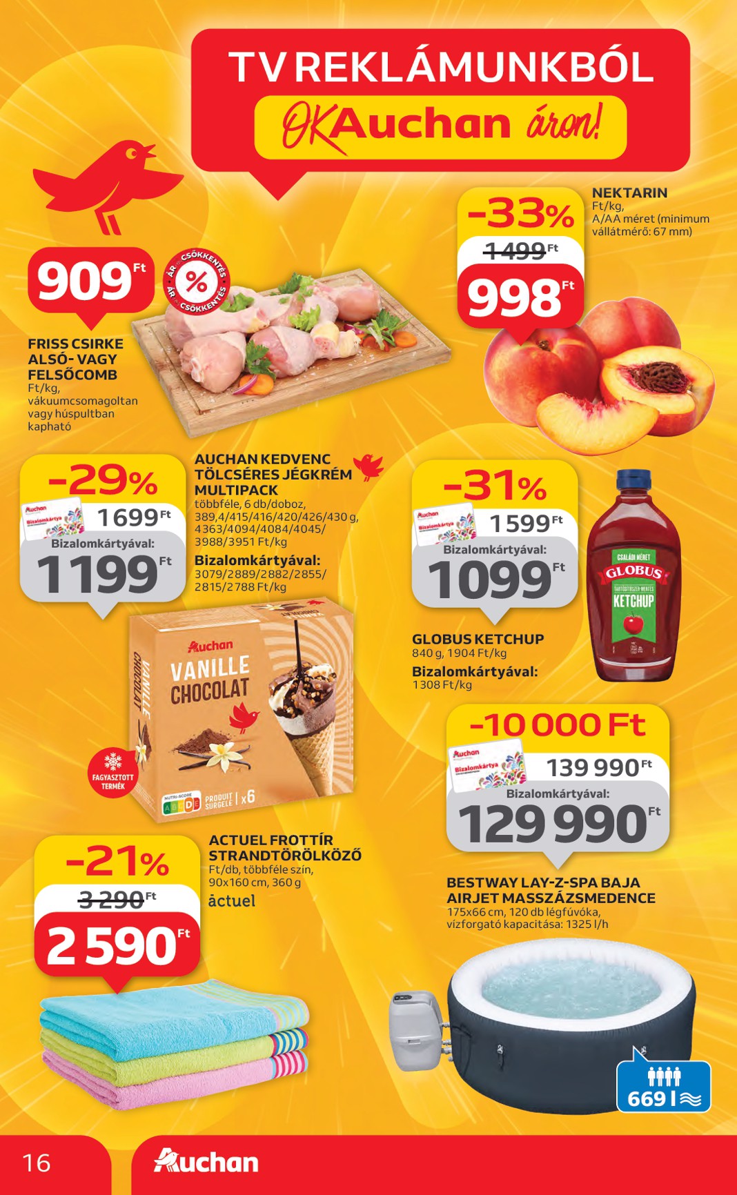 auchan - Auchan Hipermarket akciós újság, érvényes 07.03. - 07.09. - page: 16 auchan - Auchan Hipermarket akciós újság, érvényes 07.03. - 07.09. - page: 16