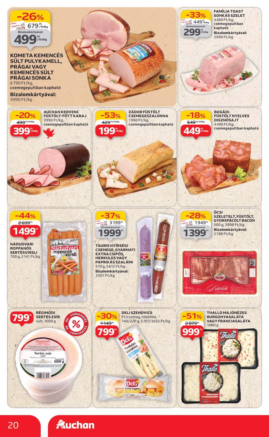 auchan - Auchan Hipermarket akciós újság, érvényes 07.03. - 07.09. - page: 20 auchan - Auchan Hipermarket akciós újság, érvényes 07.03. - 07.09. - page: 20