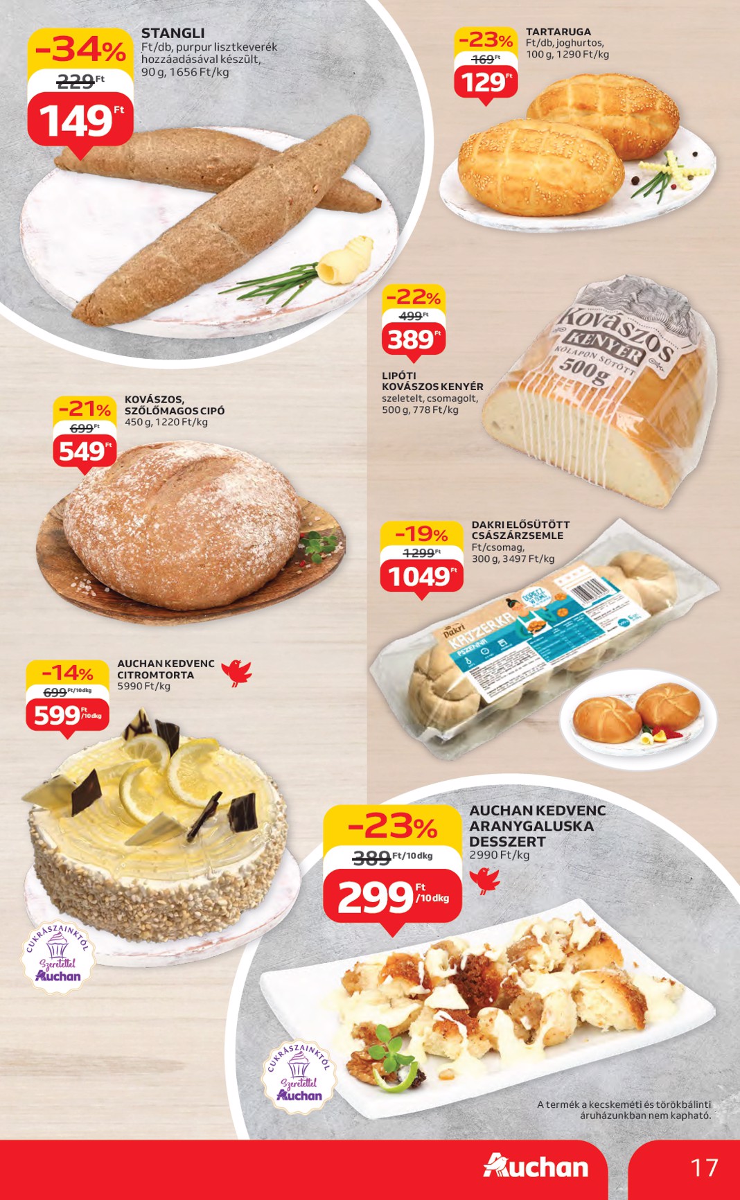 auchan - Auchan Hipermarket akciós újság, érvényes 07.03. - 07.09. - page: 17 auchan - Auchan Hipermarket akciós újság, érvényes 07.03. - 07.09. - page: 17