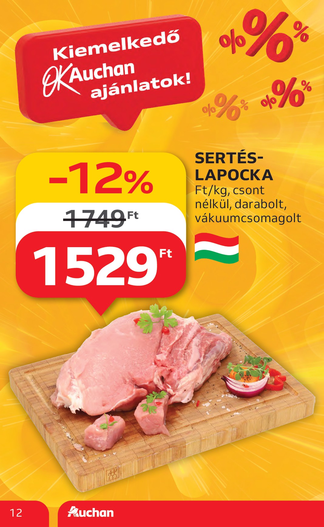 auchan - Auchan Hipermarket akciós újság, érvényes 07.03. - 07.09. - page: 12 auchan - Auchan Hipermarket akciós újság, érvényes 07.03. - 07.09. - page: 12