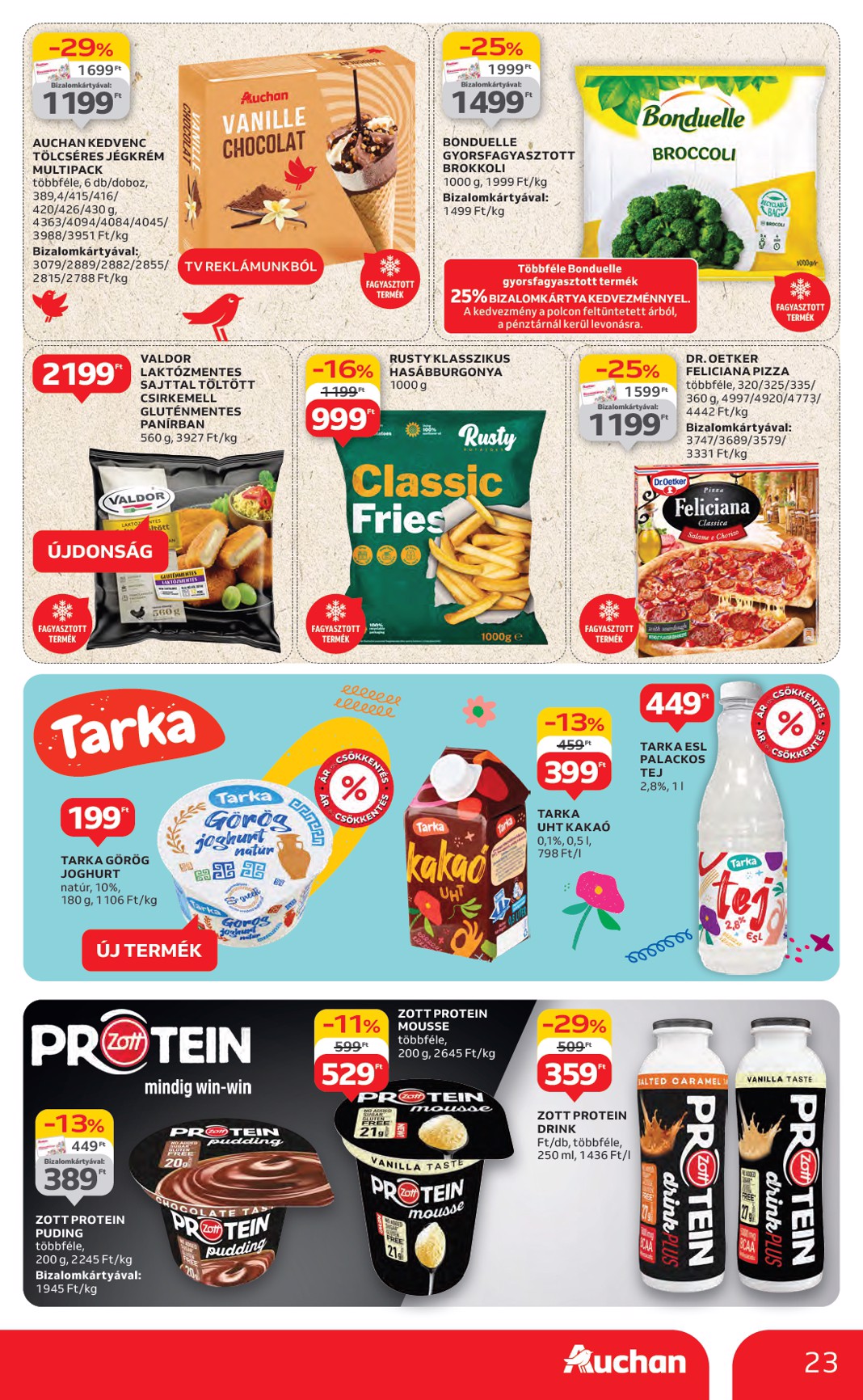 auchan - Auchan Hipermarket akciós újság, érvényes 07.03. - 07.09. - page: 23 auchan - Auchan Hipermarket akciós újság, érvényes 07.03. - 07.09. - page: 23