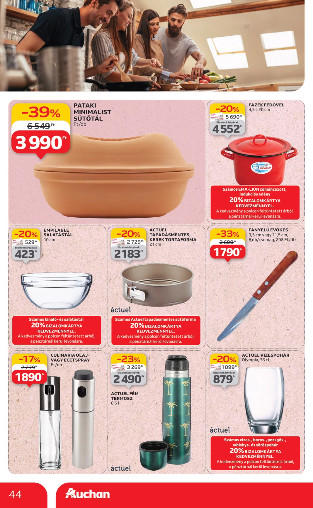 auchan - Auchan Hipermarket akciós újság, érvényes 07.03. - 07.09. - page: 44 auchan - Auchan Hipermarket akciós újság, érvényes 07.03. - 07.09. - page: 44