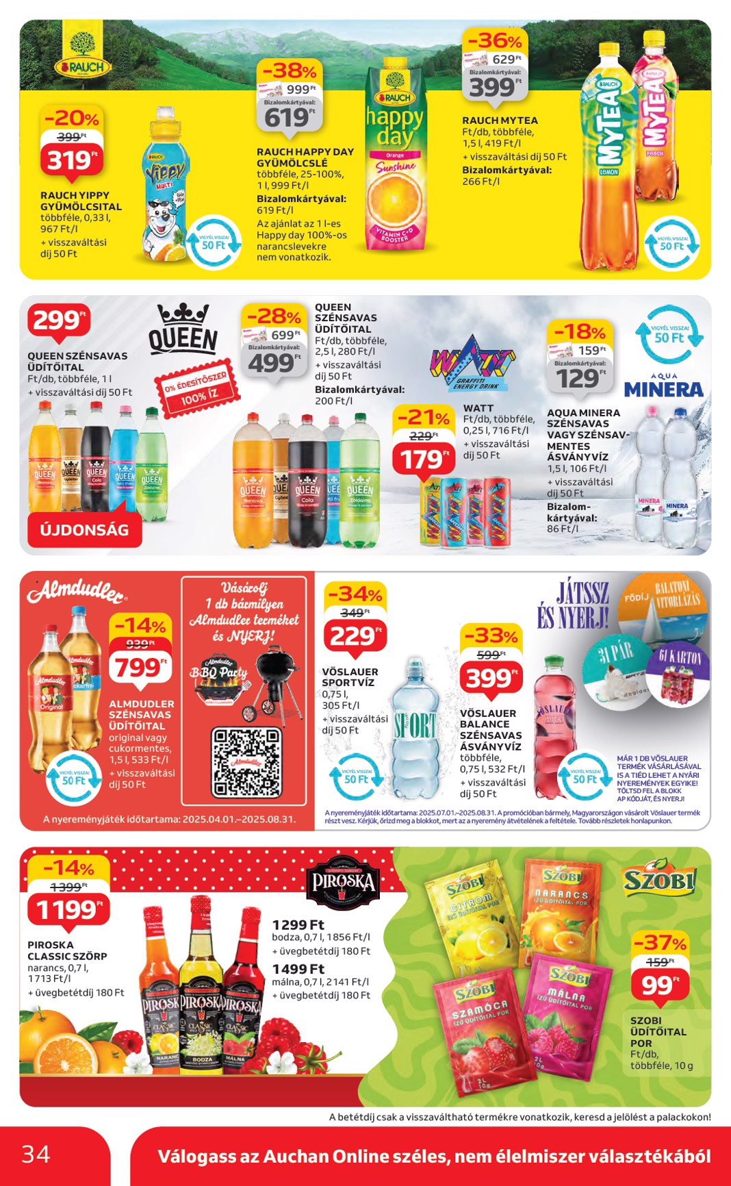 auchan - Auchan Hipermarket akciós újság, érvényes 07.03. - 07.09. - page: 34 auchan - Auchan Hipermarket akciós újság, érvényes 07.03. - 07.09. - page: 34