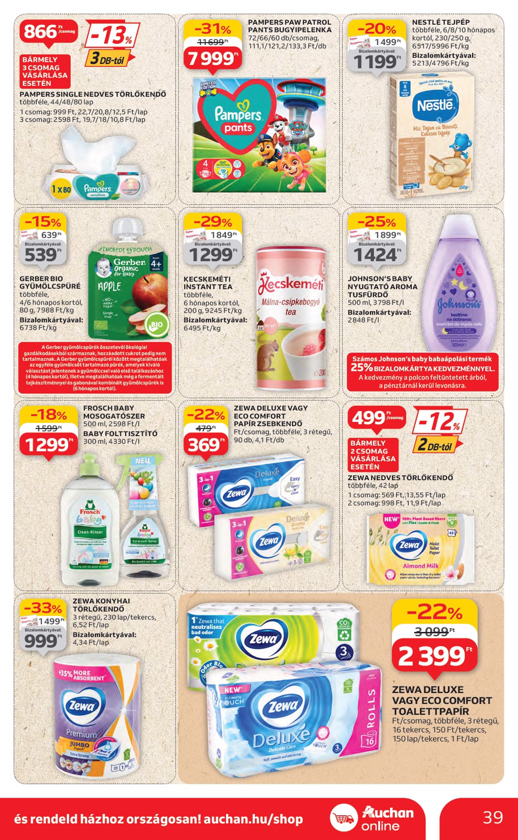 auchan - Auchan Hipermarket akciós újság, érvényes 07.03. - 07.09. - page: 39 auchan - Auchan Hipermarket akciós újság, érvényes 07.03. - 07.09. - page: 39