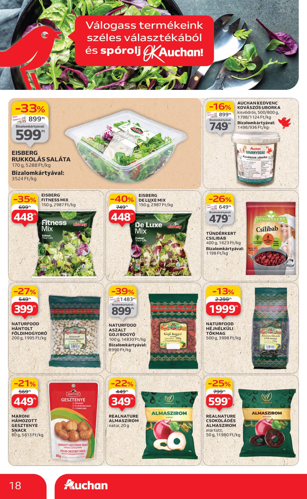 auchan - Auchan Hipermarket akciós újság, érvényes 07.03. - 07.09. - page: 18 auchan - Auchan Hipermarket akciós újság, érvényes 07.03. - 07.09. - page: 18