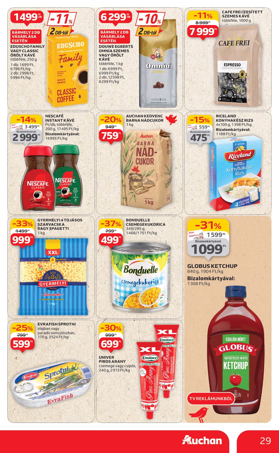 auchan - Auchan Hipermarket akciós újság, érvényes 07.03. - 07.09. - page: 29 auchan - Auchan Hipermarket akciós újság, érvényes 07.03. - 07.09. - page: 29