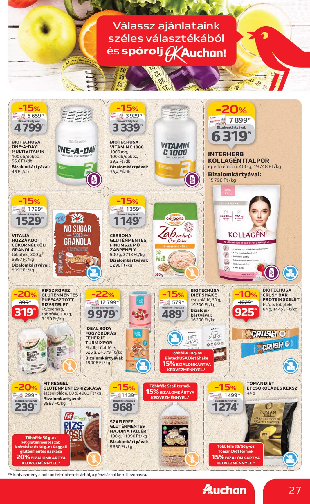 auchan - Auchan Hipermarket akciós újság, érvényes 07.03. - 07.09. - page: 27 auchan - Auchan Hipermarket akciós újság, érvényes 07.03. - 07.09. - page: 27