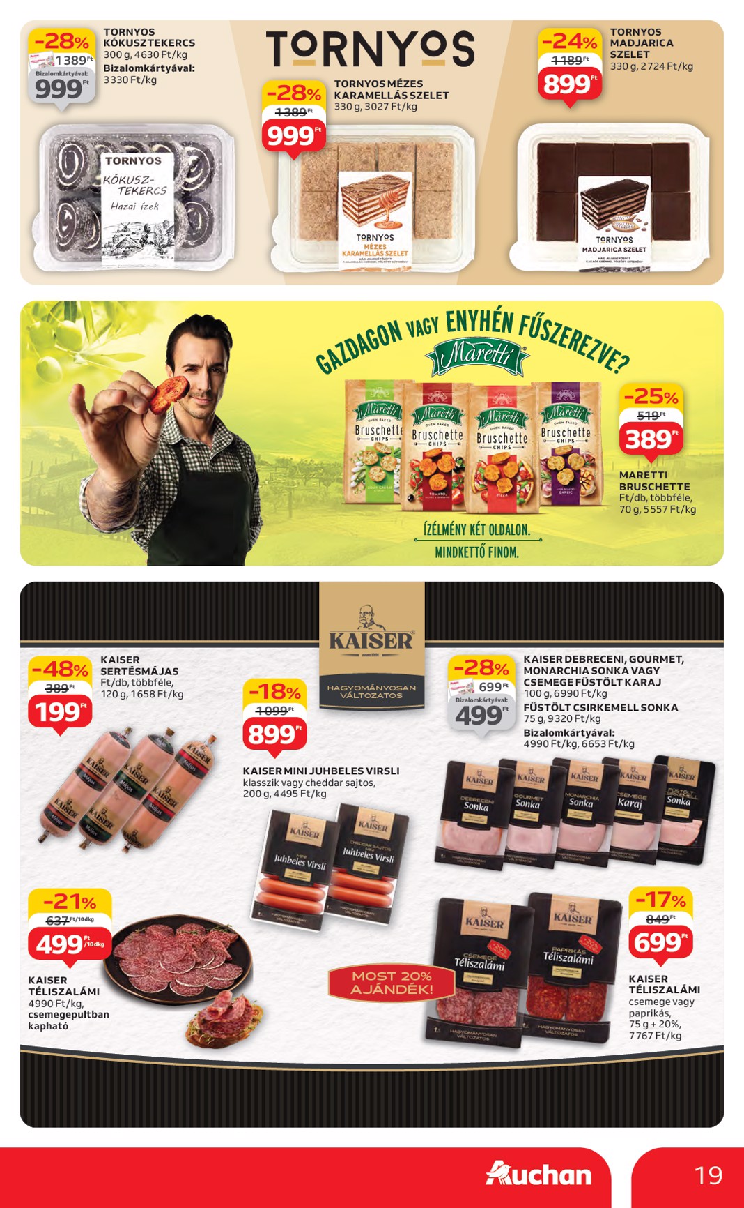 auchan - Auchan Hipermarket akciós újság, érvényes 07.03. - 07.09. - page: 19 auchan - Auchan Hipermarket akciós újság, érvényes 07.03. - 07.09. - page: 19