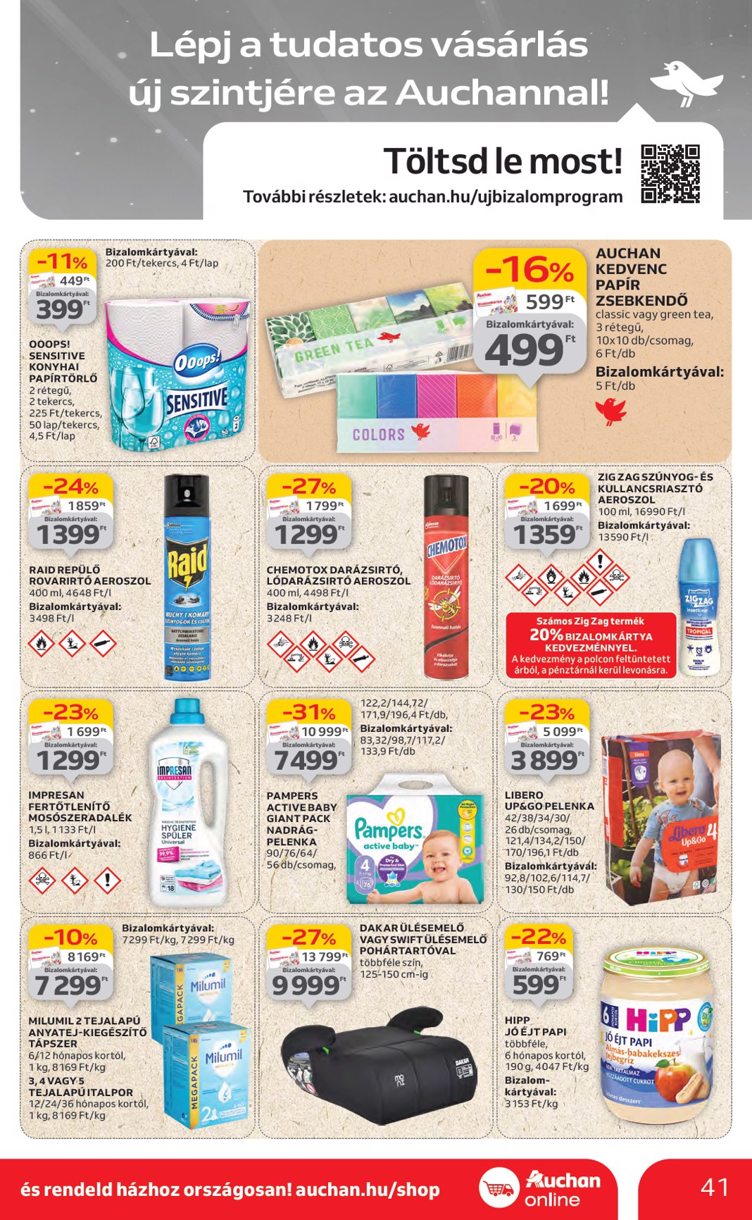 auchan - Auchan Hipermarket akciós újság, érvényes 07.03. - 07.09. - page: 41 auchan - Auchan Hipermarket akciós újság, érvényes 07.03. - 07.09. - page: 41