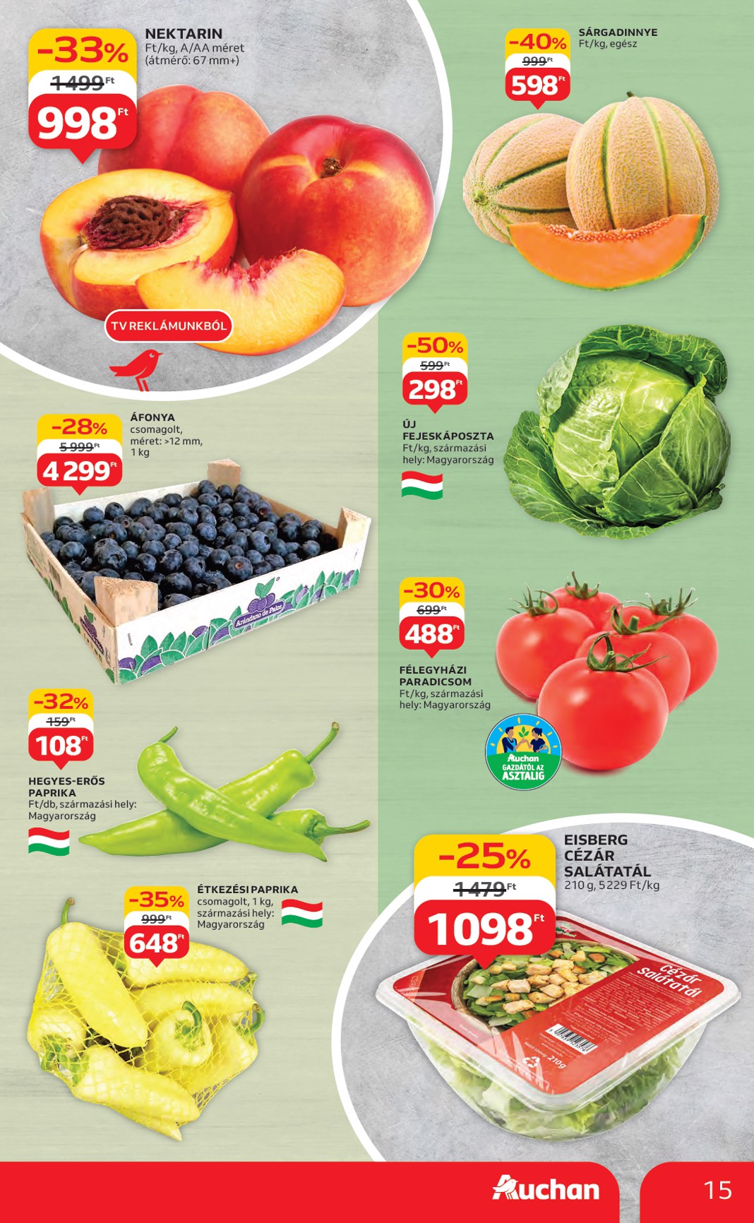 auchan - Auchan Hipermarket akciós újság, érvényes 07.03. - 07.09. - page: 15 auchan - Auchan Hipermarket akciós újság, érvényes 07.03. - 07.09. - page: 15